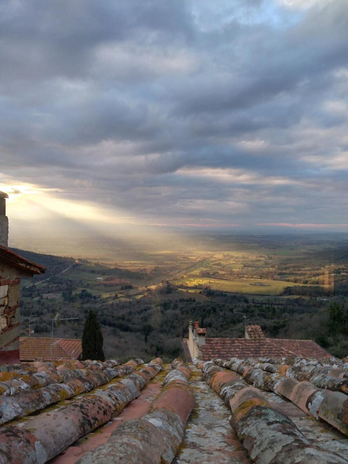 Palazzo Ninci Bed and Breakfast Civitella in Val di Chiana Buitenkant foto